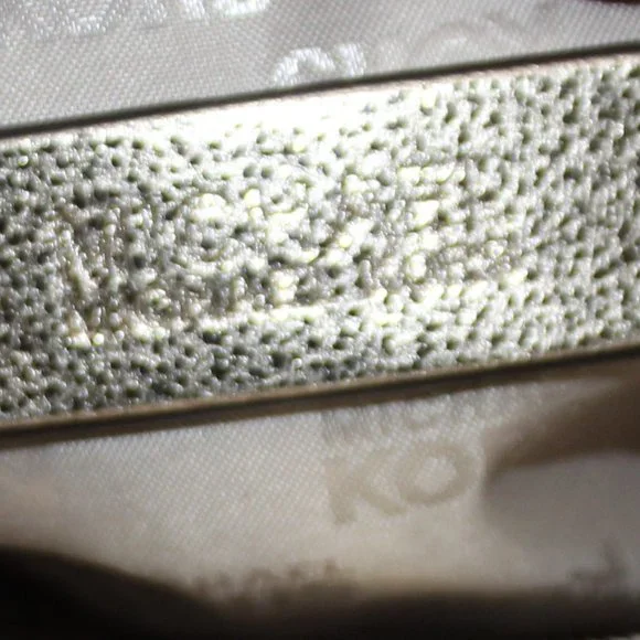 NWOT Michael Kors Gold Leather Shoulder Bag with Chain Strap - Picture 12 of 16